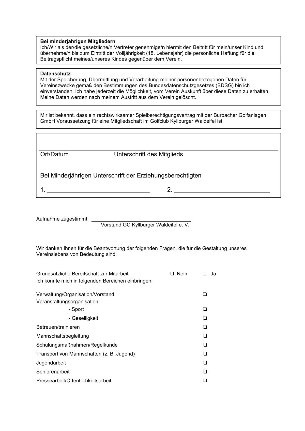 Aufnahmeantrag 2025 Club neu 2