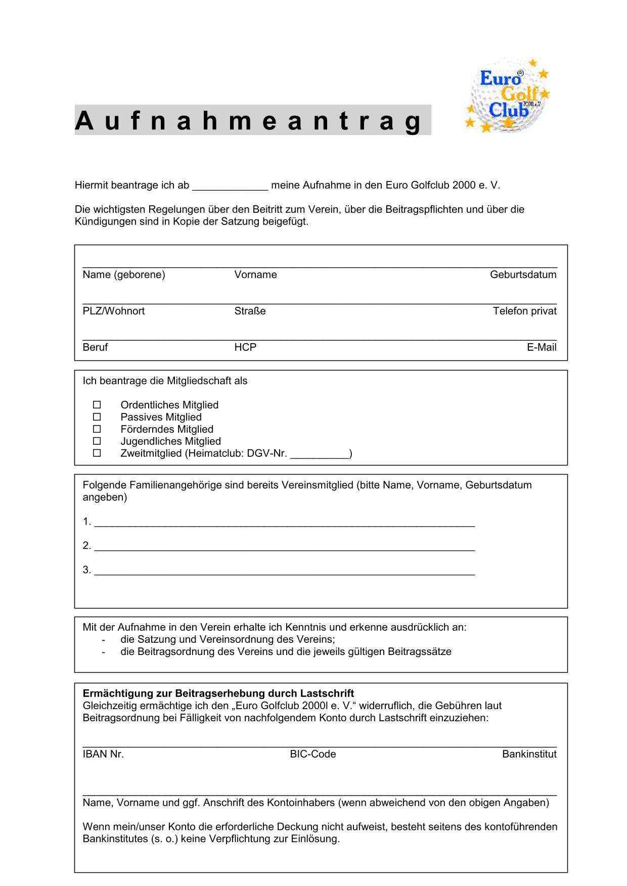 EUROAufnahmeantrag Euro 2025 1